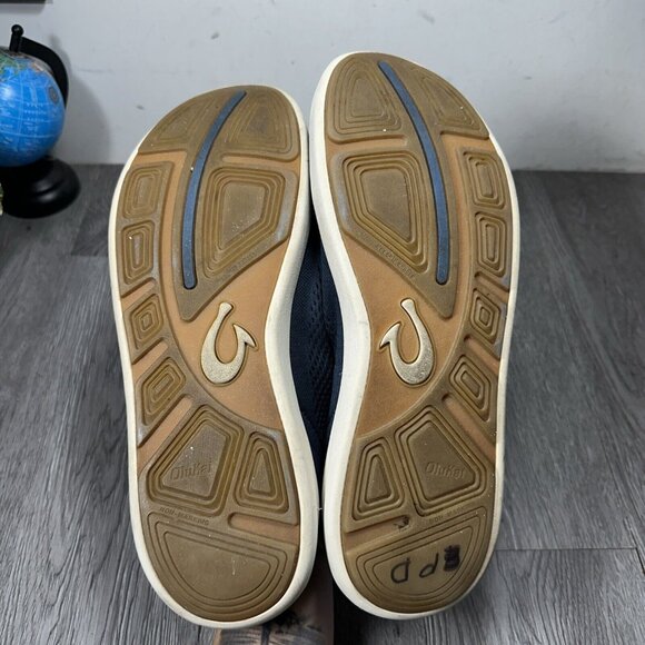 Men Olukai Moku Pae Slip On Casual Navy Blue Mesh Slip On Sneakers Size US 13 main image 8
